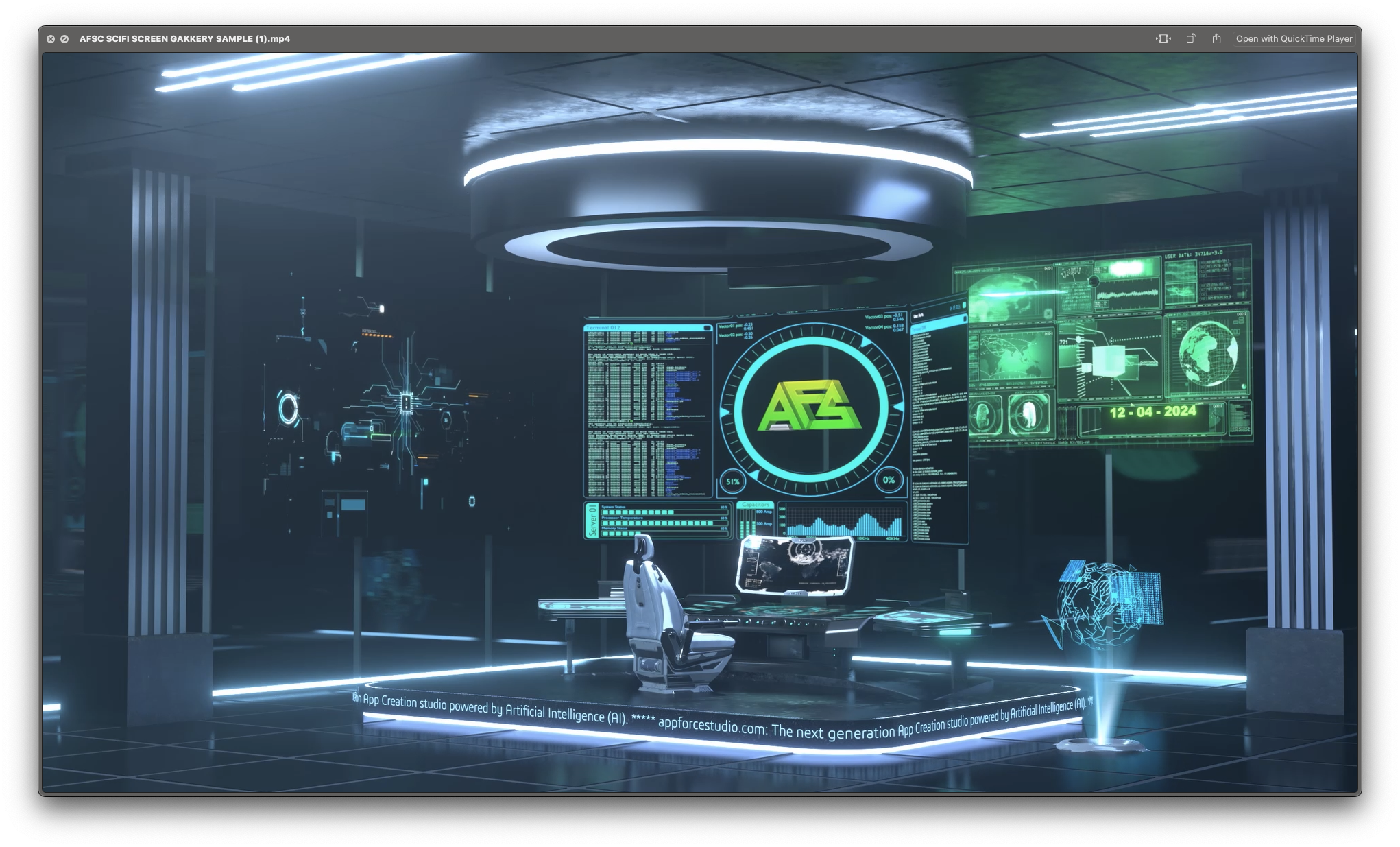 Illustration featuring the logos of Wix Studio, AWS App Studio, and AppForceStudio with web and app development elements