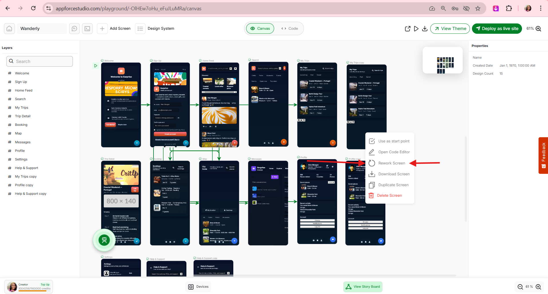 How to Rework and Redesign Your App Screens in AppForceStudio